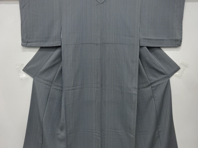 縞模様　小紋着物